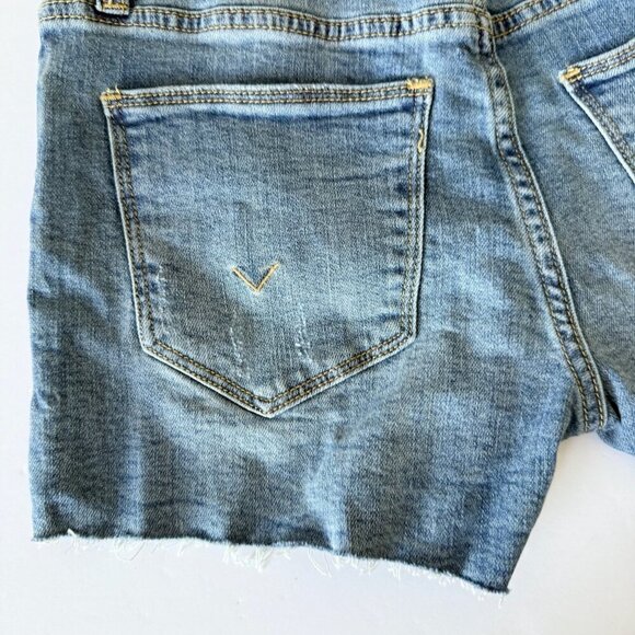 Hudson Jeans Women’s Gracie Star Struck Midrise Cutoff Denim Jean Shorts Size 24 - Picture 7 of 10